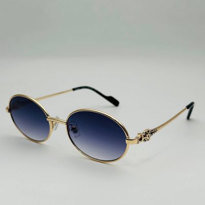 عینک آفتابی زنانه ومردانه کارتیر Cartierمدل بیضیSG-f0023با طراحی لوکس وخاص